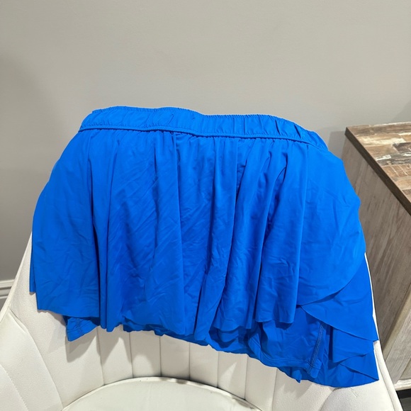 Pants store royal blue athletic skirt - Picture 2 of 2